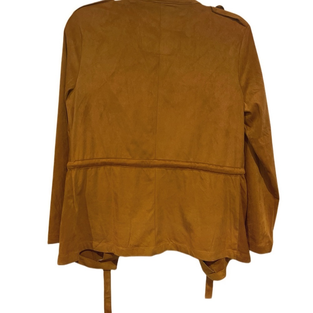Kendall + Kylie Cognac Drawstring Jacket - Picture 2 of 4